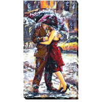 Набор для вышивки бисером "История любви-2" AB-406 47х24 см(AB-406)