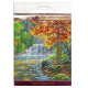 Набір для вишивання бісером "Біля водоспаду" AM-163 15х15 см (AM-163)