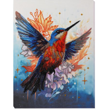 Набір для вишивання бісером "Барвистий помах крила" AB-901 на натуральному холсті (AB-901)