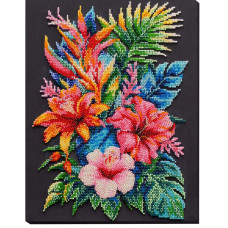 Набір для вишивання бісером "Райська насолода" AB-935 на натуральному холсті  (AB-935)