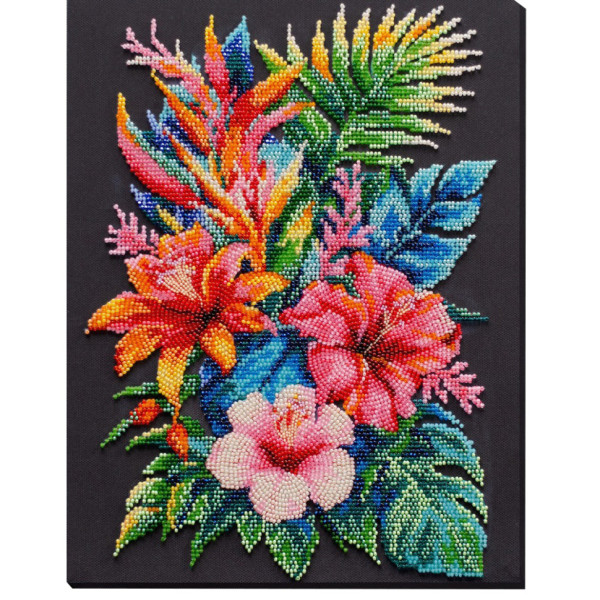 Набір для вишивання бісером "Райська насолода" AB-935 на натуральному холсті  (AB-935)