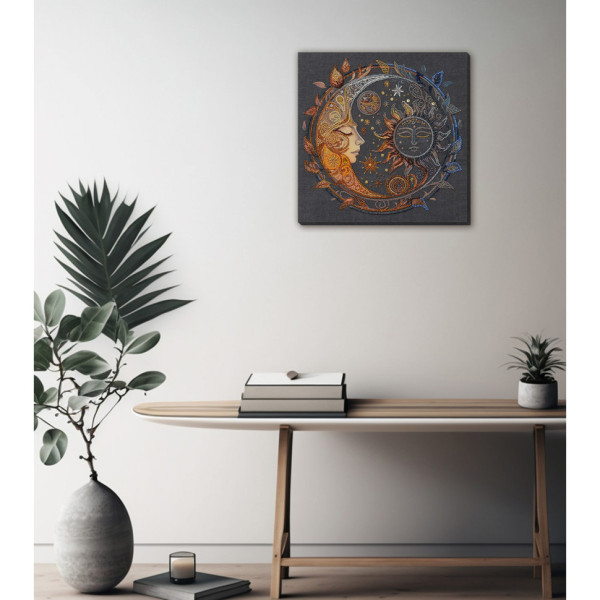 Набор для вышивки бисером "В плену ночи" AB-896 25,5х25,2 см(AB-896)