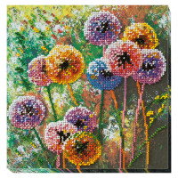 Набор-миди для вышивки бисером "Разноцветные шары" AMB-017 20х20 см(AMB-017)