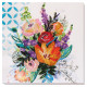 Набор-миди для вышивки бисером "Цветочная феерия" AMB-067 20х20 см(AMB-067)