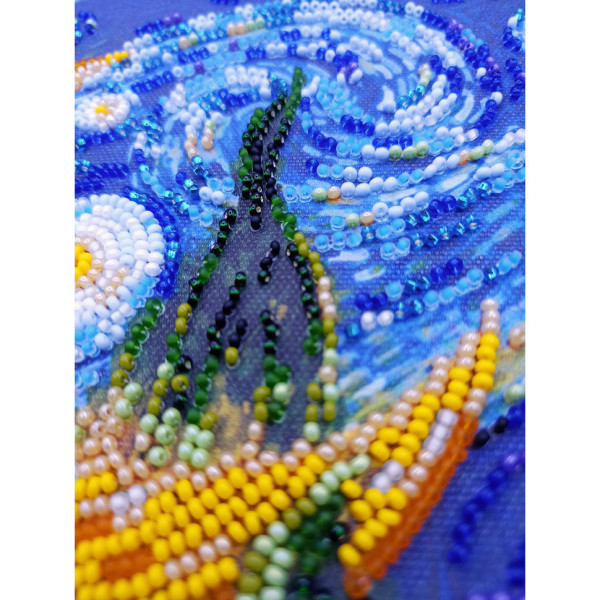 Набір-міді для вишивання бісером "Кіпарисовий місяць" AMB-089 20х20 см (AMB-089)