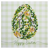 Набор для вышивки бисером "Пасхальный первоцвет" AM-242 на натуральном холсте(AM-242)