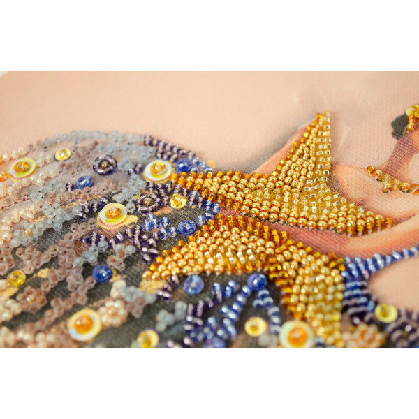 Набор-миди для вышивки бисером "Звездный вальс" AMB-097 20х20 см(AMB-097)