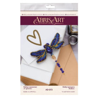 Набор для вышивания бисером «Стрекоза» AD-073 украшения(AD-073)