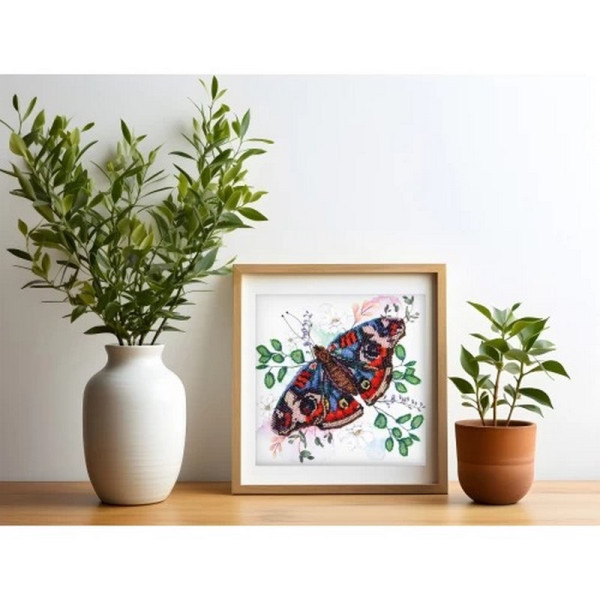 Набор-миди для вышивания бисером «Цветная гармония» AMB-103 на натуральном холсте(AMB-103)