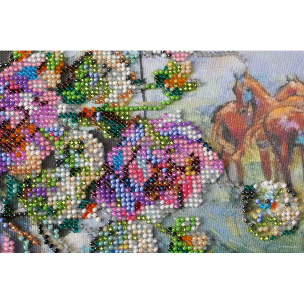 Набір для вишивання бісером "Рано-вранці" AB-618 30х30 см (AB-618)