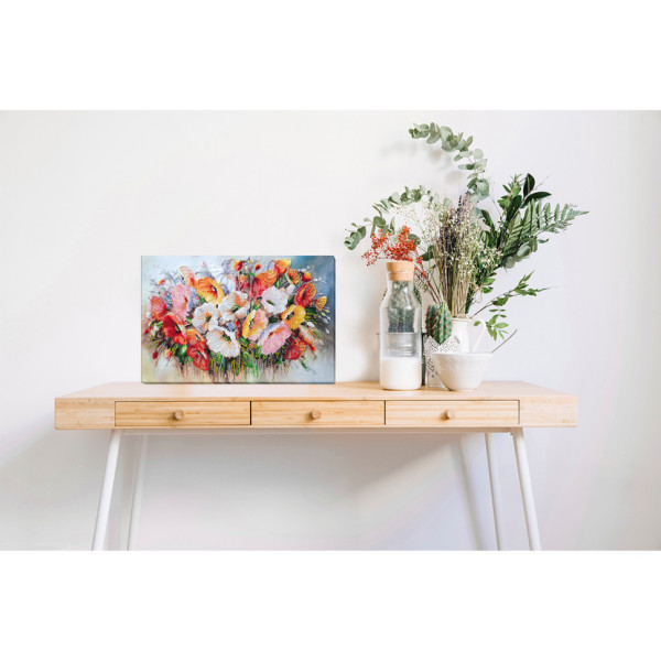 Набір для вишивання бісером "Ніжні квіти" 40х27 см (AB-805)