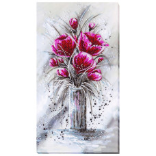 Набір для вишивання бісером "Червоний смарагд" 40х22 см (AB-854)