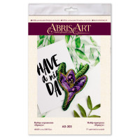 Набір для вишивання бісером "Крокус" AD-203 на натуральному полотні (AD-203)