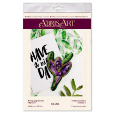 Набір для вишивання бісером "Крокус" AD-203 на натуральному полотні (AD-203)