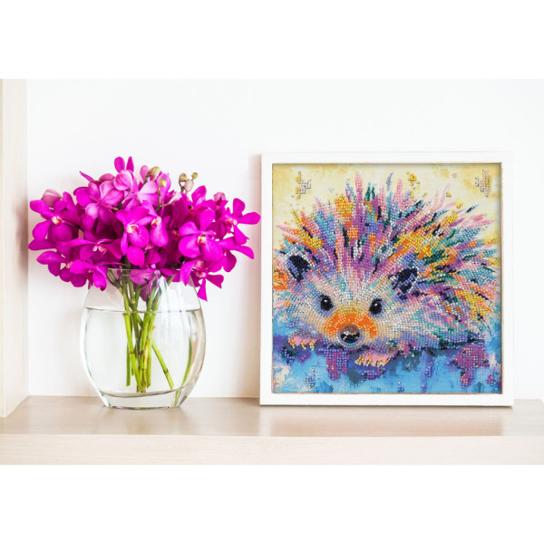 Набір-міді для вишивання бісером "Їжачок" AMB-101 20х20 см