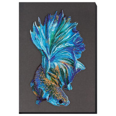 Набір для вишивання бісером "Синє золото" AB-746 на натуральному полотні (AB-746)