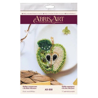 Набір для вишивання бісером "Зелене яблуко" AD-030 прикраси (AD-030)