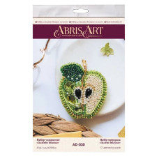 Набір для вишивання бісером "Зелене яблуко" AD-030 прикраси (AD-030)