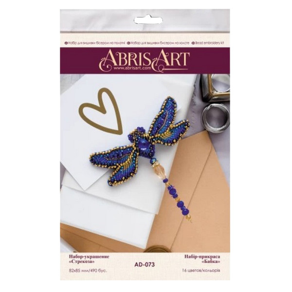 Набір для вишивання бісером "Бабка" AD-073 прикраси (AD-073)