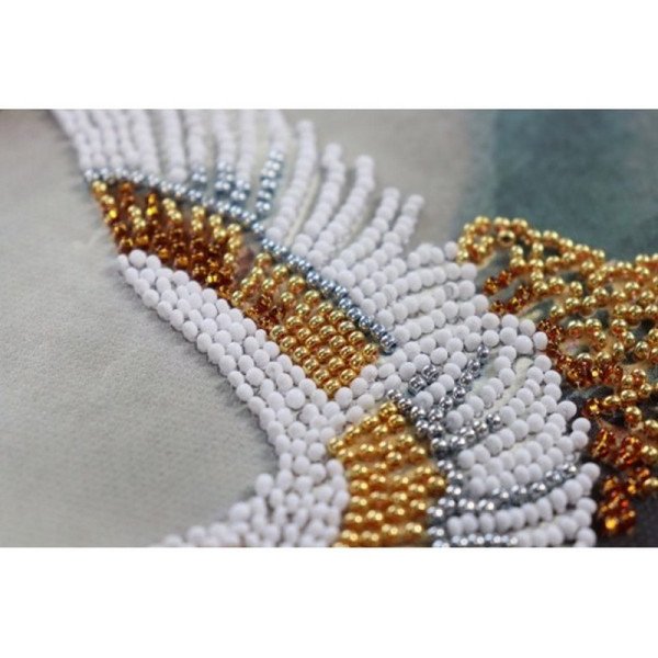 Набір-міді для вишивання бісером "Повернення додому" AMB-102 на натуральному полотні (AMB-102)