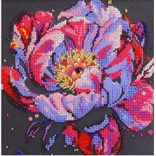 Набір-міді для вишивання бісером "Квітнути час" AMB-104 на натуральному полотні (AMB-104)