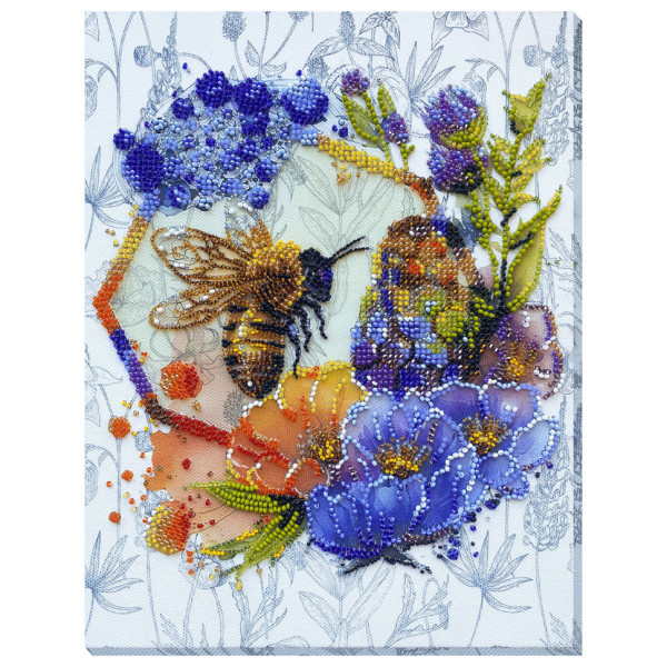 Набір для вишивання бісером "Квітковий мед" AB-906 26х20 см (AB-906)
