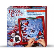 Набір для творчості Decor Clock "Снігурі" 4298-01-03DT з годинником