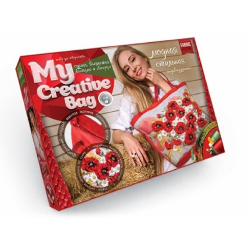 Набір для творчості сумка My Creative Bag 5389-01DT МАКИ