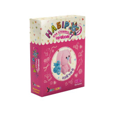 Дитячий набір для в'язання гачком "Зайчик" (ВК-001) BK-001 від 8-ми років (BK-001)