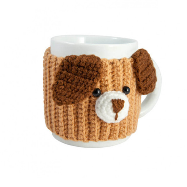 Дитячий набір для в'язання гачком аксесуара "Чохол для чашки" (ВК-008) BK-008 від 8ми років (BK-008)