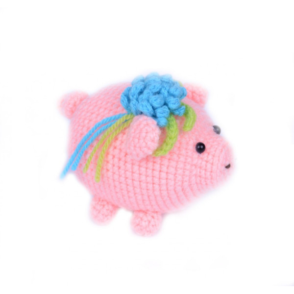 Набір для творчості "Свинка" BK-012 в'язання гачком (BK-012)