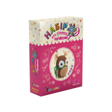 Дитячий набір для творчості "Сова" BK-002 в'язання гачком (BK-002)