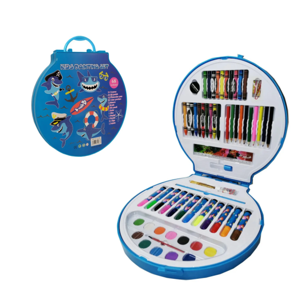 Дитячий набір для творчості MK 2111 у валізі  Акула (MK 2111-8)