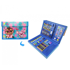 Детский набор для рисования MK 3226 в чемодане Сова(MK 3226-9)