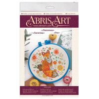 Набір для вишивання хрестиком "Лисичка" AHM-009 з п'яльцем (AHM-009)