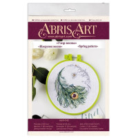 Набір для вишивання хрестиком "Візерунок весни" AHM-040 з п'яльцем (AHM-040)