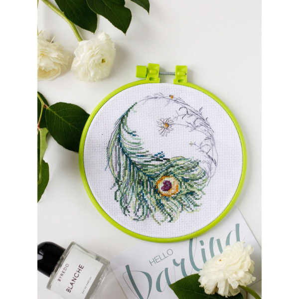 Набір для вишивання хрестиком "Візерунок весни" AHM-040 з п'яльцем (AHM-040)