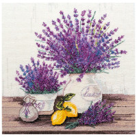 Набір для вишивання хрестиком "Аромат провансу" AH-064 32х32 см (AH-064)