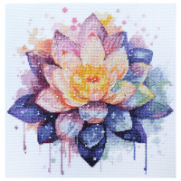 Набір для вишивки хрестиком "Сяючий лотос" AH-212 24х24 см (AH-212)