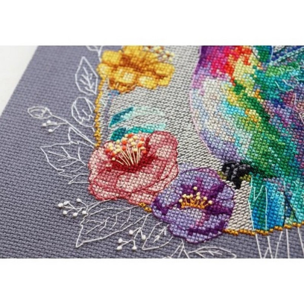 Набір для вишивання хрестиком "Райська пташка" AH-203 (AH-203)