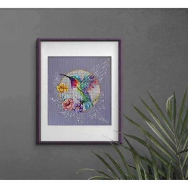 Набір для вишивання хрестиком "Райська пташка" AH-203 (AH-203)