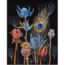 Набір для вишивання хрестиком "Пам'ятаючи" AH-208 з п'яльцями (AH-208)