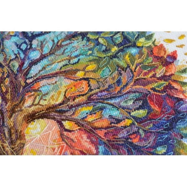 Набір для вишивання хрестиком "Центр Всесвіту" AH-211 з п'яльцями (AH-211)