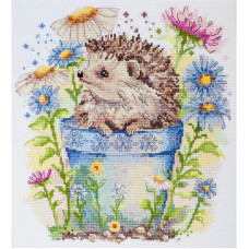 Набір для вишивання хрестиком "Малий розвідник" AH-220 з п'яльцями (AH-220)