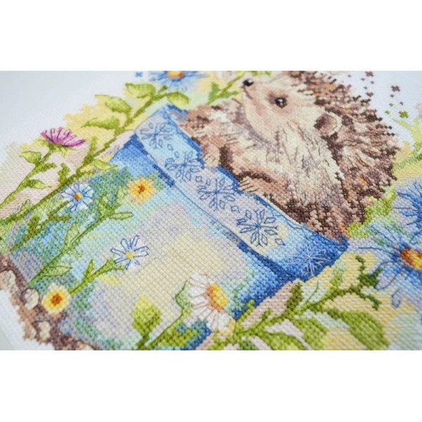 Набір для вишивання хрестиком "Малий розвідник" AH-220 з п'яльцями (AH-220)