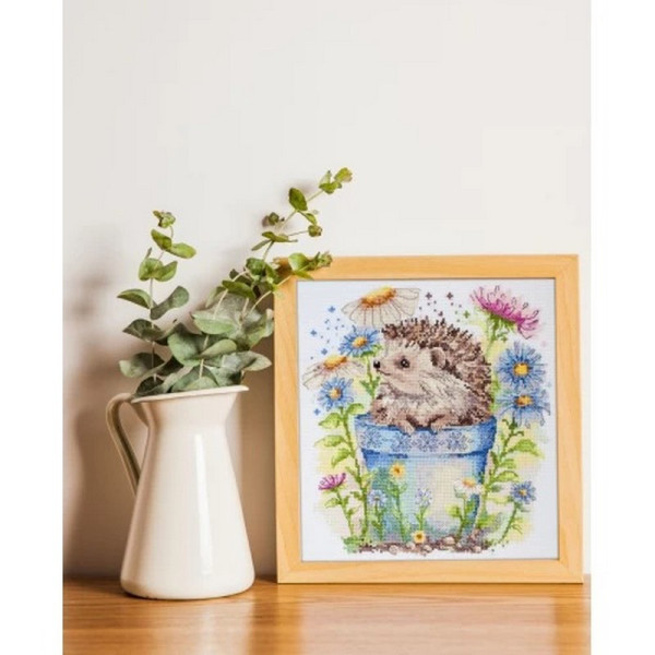 Набір для вишивання хрестиком "Малий розвідник" AH-220 з п'яльцями (AH-220)