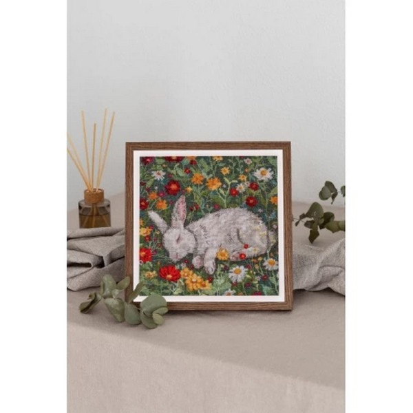 Набір для вишивання хрестиком "Спекотний день" AH-222 з п'яльцями (AH-222)