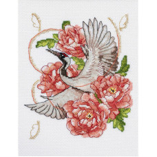 Набір для вишивання хрестиком "На крилах до мрії" AH-225 з п'яльцями (AH-225)