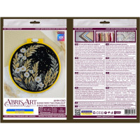 Набір для вишивання хрестиком "Блиск від зоряного сяйва" AHM-080, 17х17 см (AHM-080)