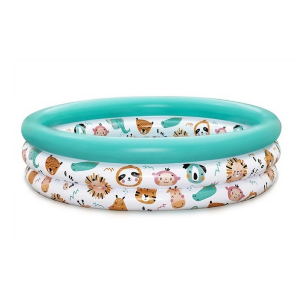 Дитячий круглий басейн "Звірята" 51008-2 розмір 102х25 см (51008-2)